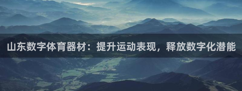 星奥娱乐旗下艺人：山东数字体育器材：提升运动表现，释