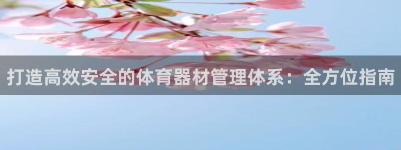 星欧娱乐平台道7O777：打造高效安全的体育器材管理