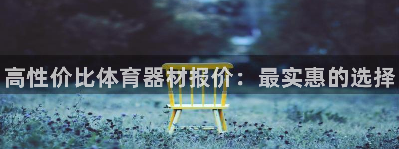 星娱乐online：高性价比体育器材报价：最实惠的选