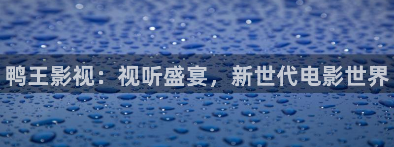 小小影剧：鸭王影视：视听盛宴，新世代电影世界